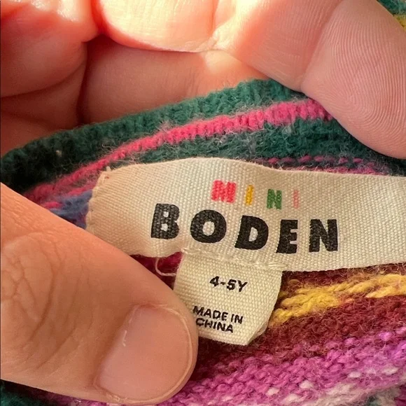 Mini Boden Wool Blend Cardigan - Picture 2 of 6